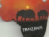 9039 Elephant Tanzania Silhouette